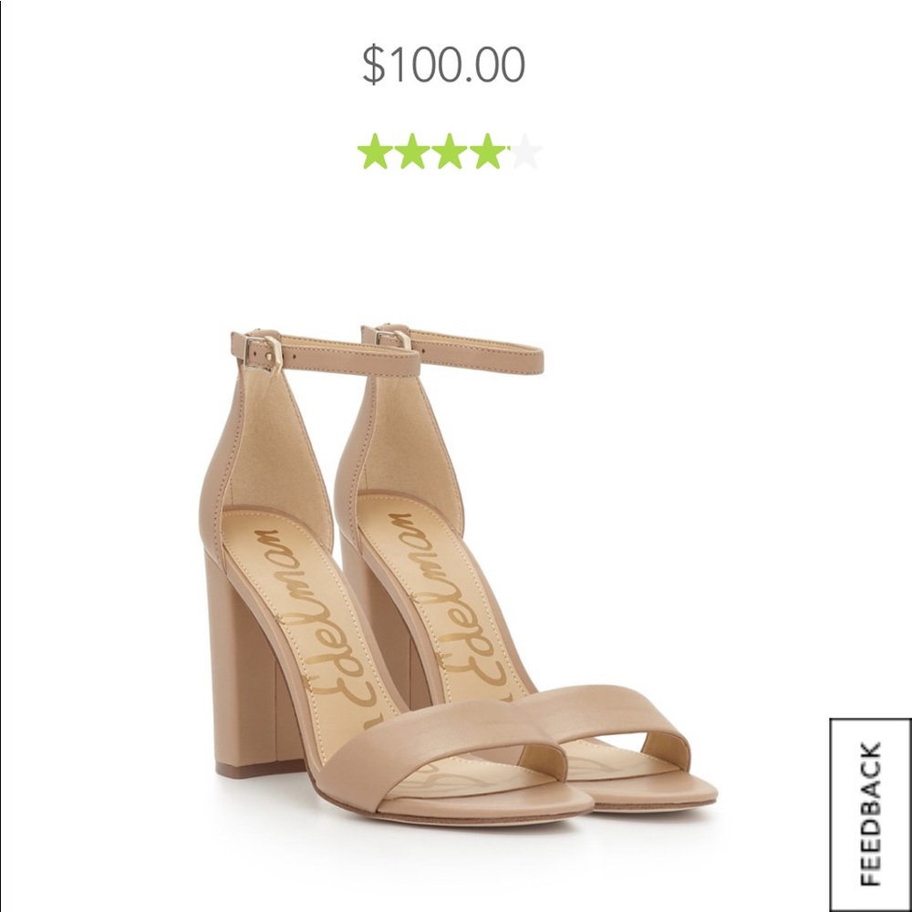 Sam Edelman chunky heels